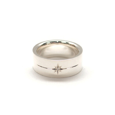 日本纯银低调奢华戒指