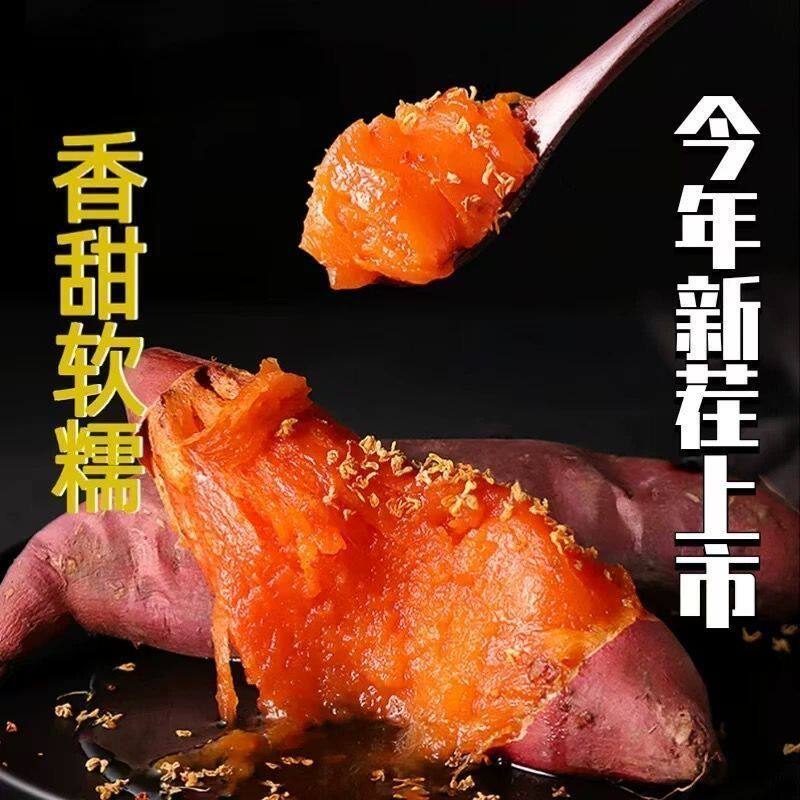 精品山东烟薯25糖心红薯红心流油地瓜新鲜农家山芋烤番薯沙地蜜薯