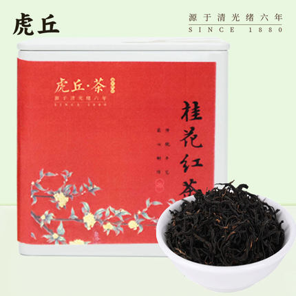 虎丘茶叶花茶桂花红茶花草浓香新茶手作非遗技艺