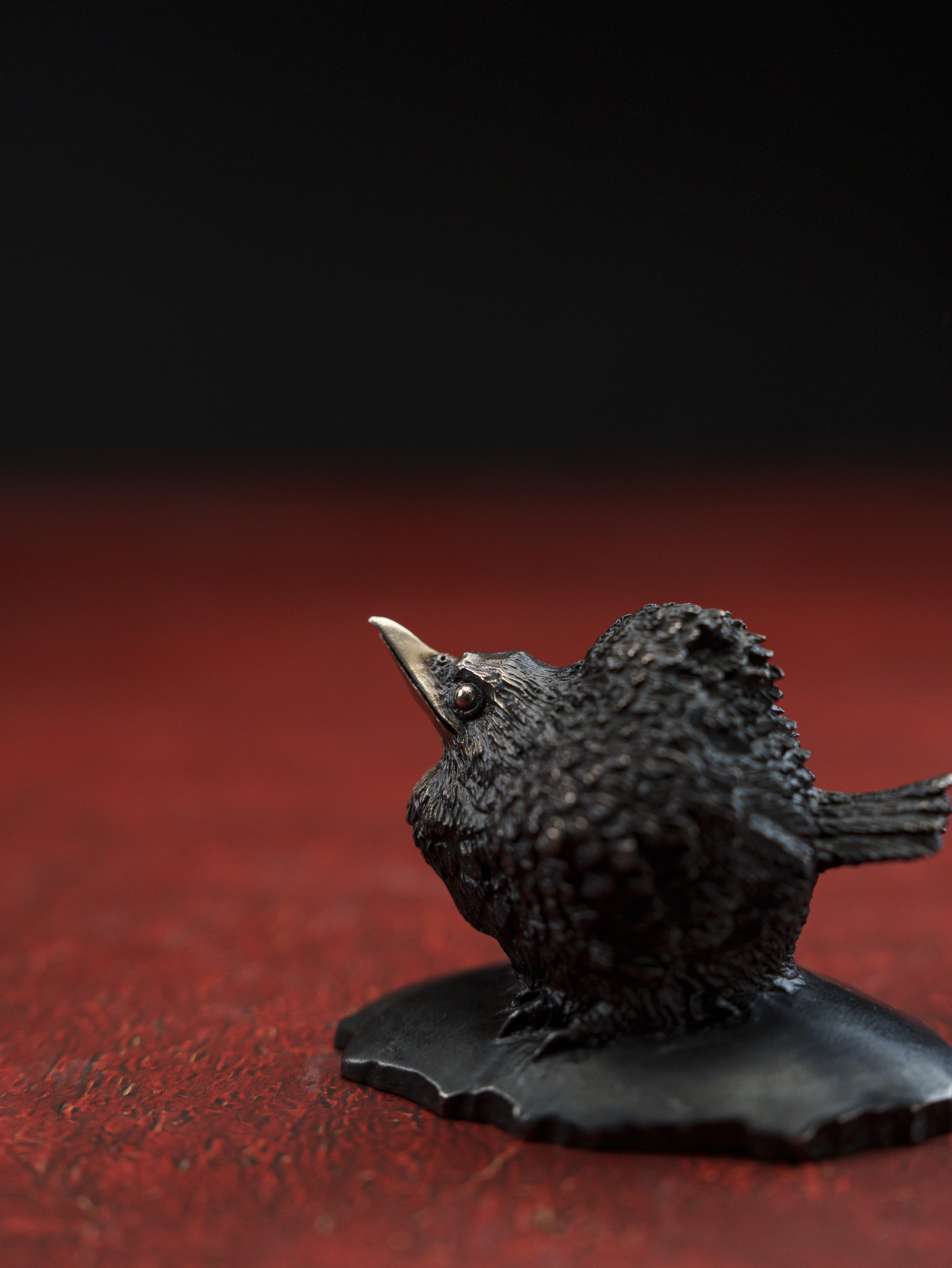 秋坞居 铁拳匠造联名出品 呆鸟青铜手把件 《敦敦鸟》 手把件茶宠,家居饰品,桌面摆件,淘宝优惠券,粉丝福利购,淘宝优惠卷