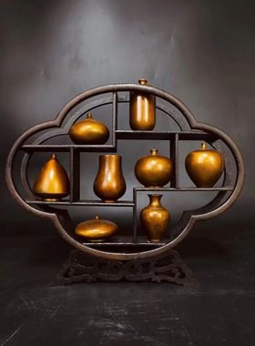 铁拳匠造青铜精工书房摆件