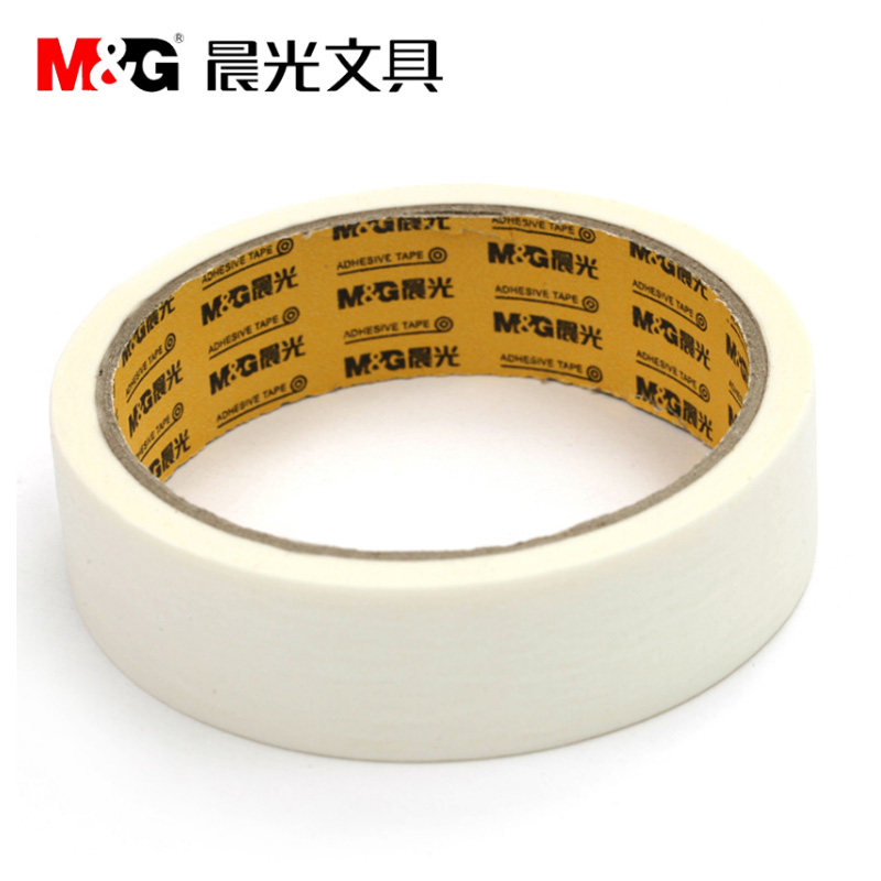 晨光文具 美纹纸胶带 皱纹纸18mm 24mm36mm*15y遮蔽胶带美工胶带AJD97355 97356 97357室内装修喷漆遮盖包扎