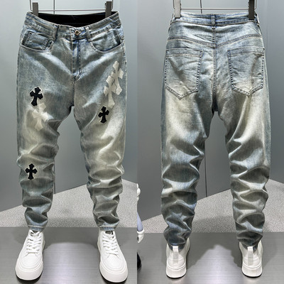 夏季薄款牛仔裤炸街网红爆款