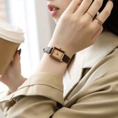 聚利时女士手表气质文艺小巧时尚 官方补贴价 皮带复古学生787