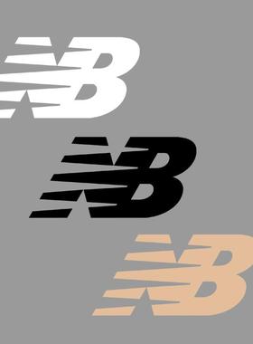 衣服商标修复NB新百伦标志logo贴标羽绒服印字烫印胶印热转印烫画