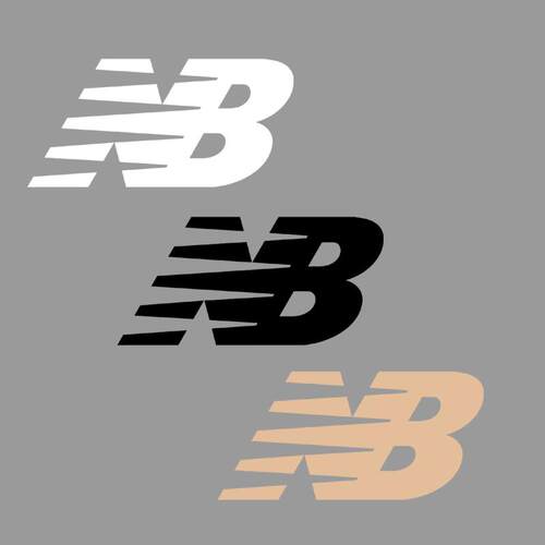 衣服商标修复NB标志logo贴标羽绒服印字烫印胶印热转印烫画