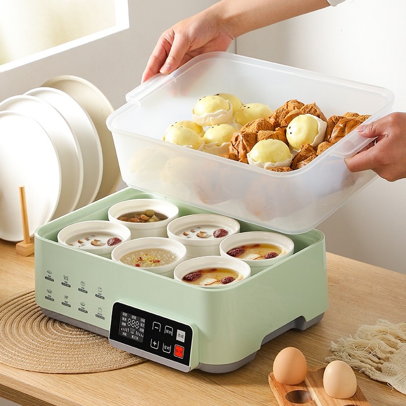 蒸炖锅家用陶瓷电炖盅隔水炖全自锅动电炖锅煲汤BB粥燕窝蒸炖一体,厨房电器,电炖锅/煲汤锅/电炖盅,淘宝优惠券,粉丝福利购,淘宝优惠卷