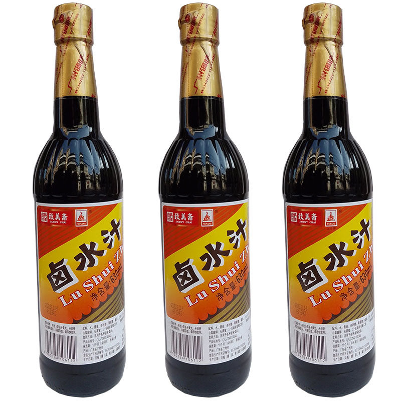 致美斋五羊卤水汁630ml家用大瓶卤制鸡鸭鹅猪牛肉卤料卤菜卤豆腐