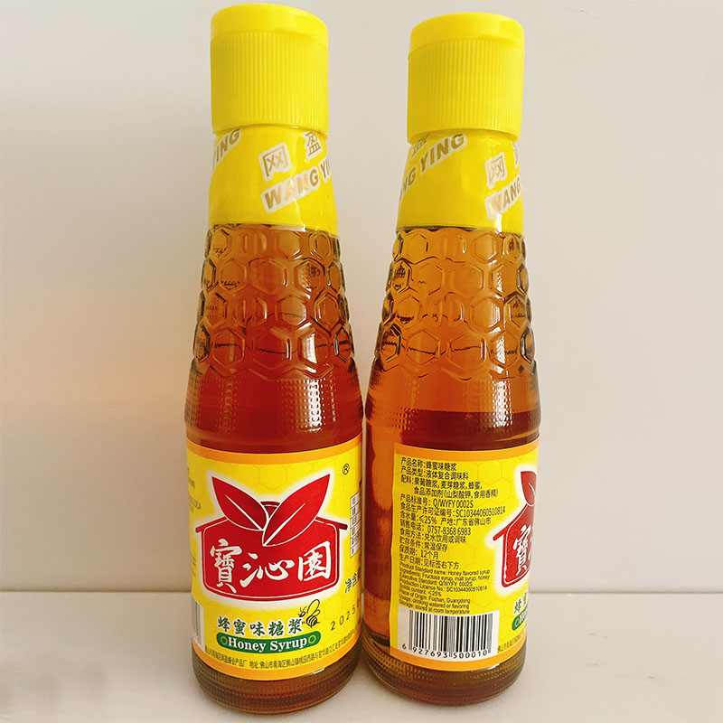宝心园蜂蜜味糖浆330g