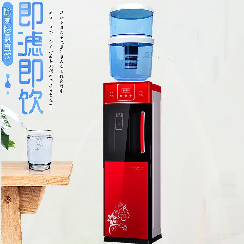 饮水机立式净水桶过滤桶温热家用来水直饮净水一体机净水器带桶自