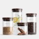 玻璃食品零食咖啡防潮无铅玻璃瓶罐子 CAFEDE KONA密封罐 储物罐