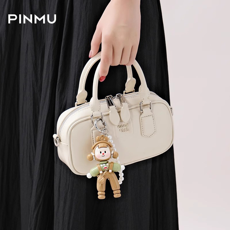 2025新款保龄球包包通勤百搭波士顿包包女小众时尚手提单肩斜挎包,箱包皮具/热销女包/男包,通用款女包,淘宝优惠券,粉丝福利购,淘宝优惠卷