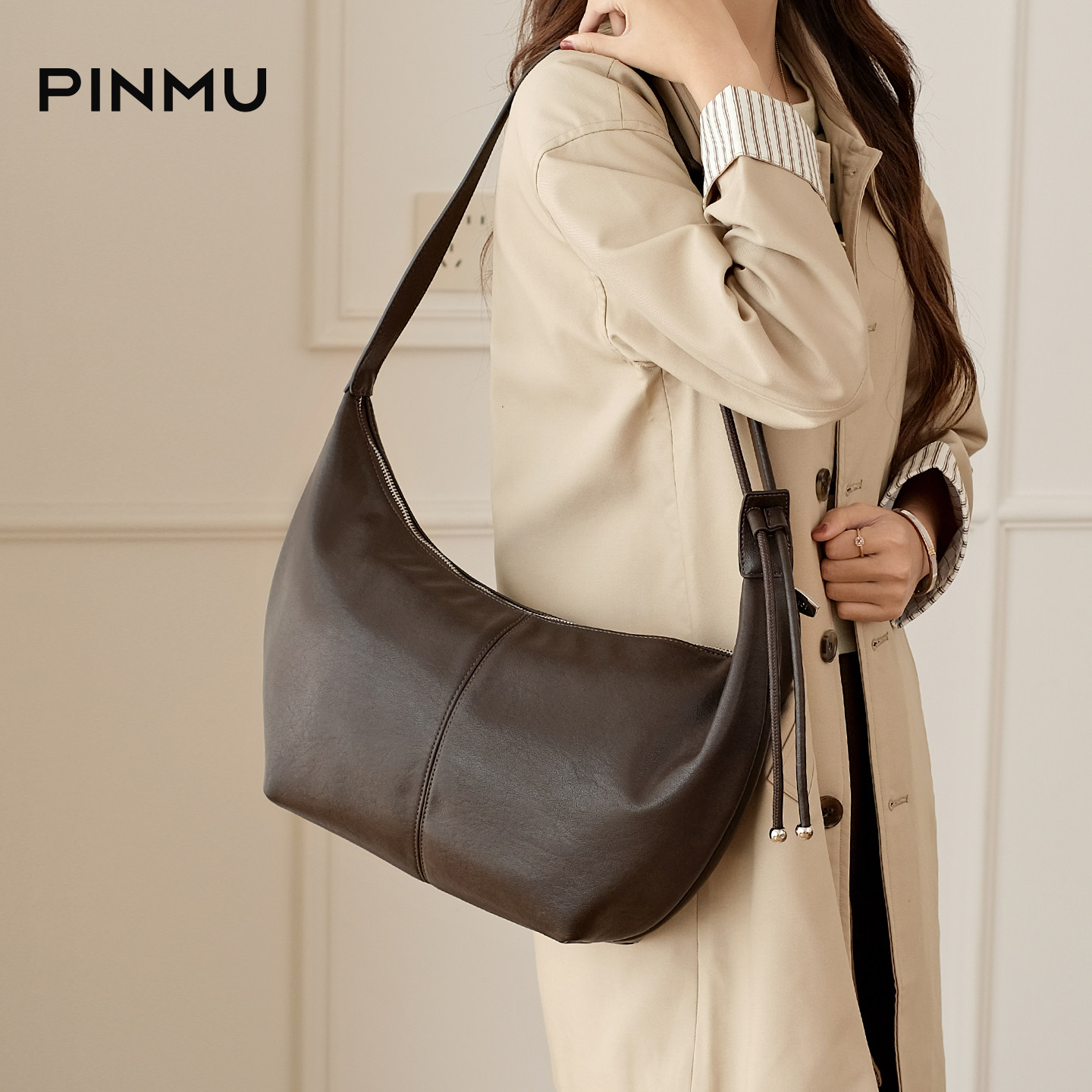 包包女式2025新款大容量饺子包通勤百搭斜挎包高级质感单肩腋下包,箱包皮具/热销女包/男包,通用款女包,淘宝优惠券,粉丝福利购,淘宝优惠卷