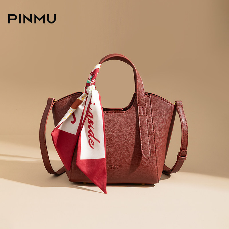 红色包包女士手提包大气送妈妈款包包女式2025新款菜篮子包斜挎包,箱包皮具/热销女包/男包,水桶包,淘宝优惠券,粉丝福利购,淘宝优惠卷