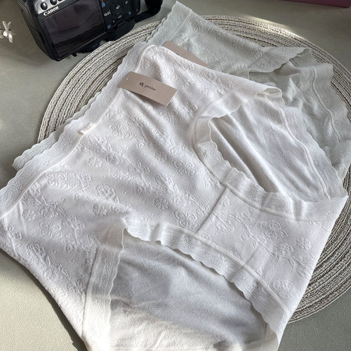 小兰裙F028莫代尔提花蕾丝内裤