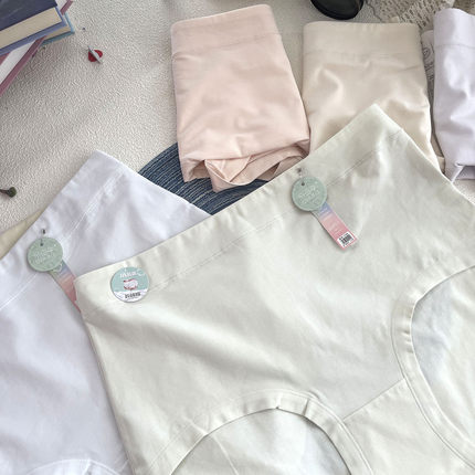 "心动回忆录"【亲每季】1144长绒棉加大加肥纯棉无痕7A抑菌内裤女
