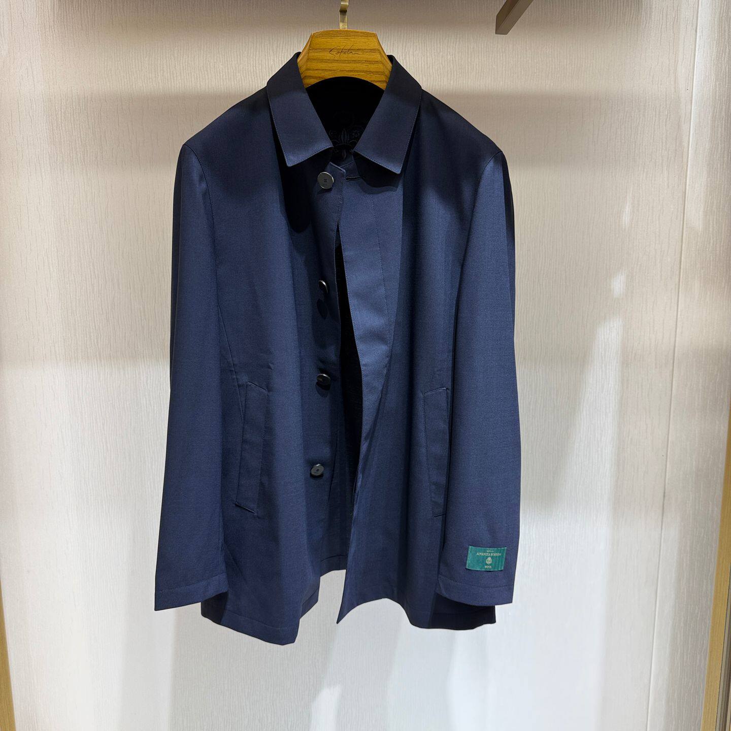 新款沙驰Satchi风衣26专柜正品夏季男装羊毛休闲外套88QMB8281004