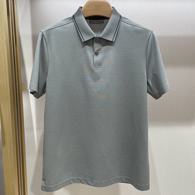 BOSSsunwen短袖t恤26专柜正品新款春夏男装休闲羊毛t恤衫M612T053