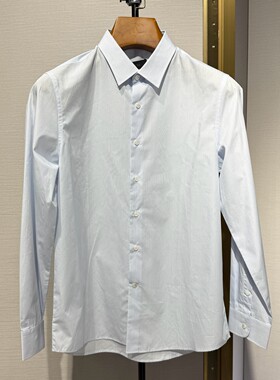 迪赛DEICAE长袖衬衫23新款专柜春夏男士休闲纯棉衬衣313111223