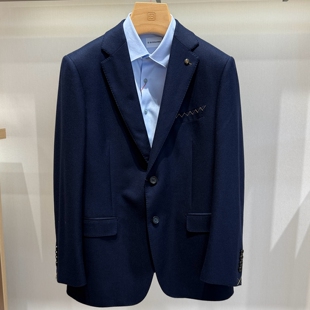 BOSSsunwen西服24专柜正品新款秋冬休闲绵羊毛西装143223211162