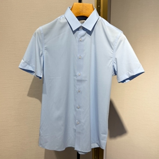 迪赛DEICAE短袖衬衫25新款专柜春夏男士莫代尔休闲衬衣325121430