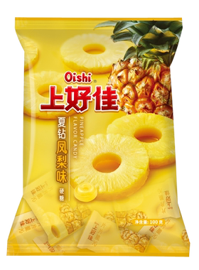 上好佳oishi100g清甜微酸硬糖