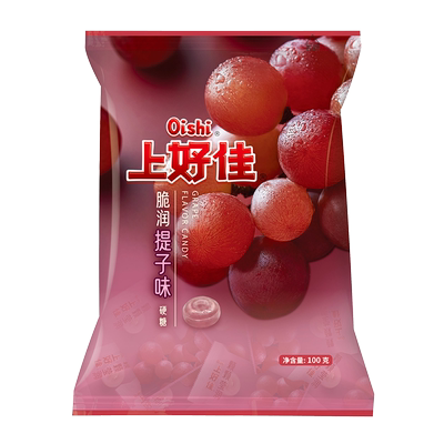 提子味100g硬糖官方零食