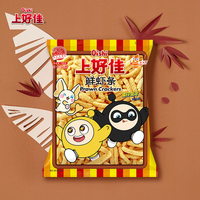 上好佳鲜虾条Oishi休闲