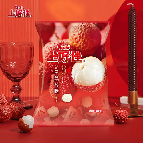 Oishi上好佳官方硬糖荔枝味
