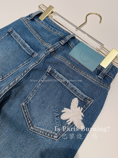 女 高腰显瘦显腿长大直筒牛仔裤 穿过我家牛仔裤 不会看别家一眼