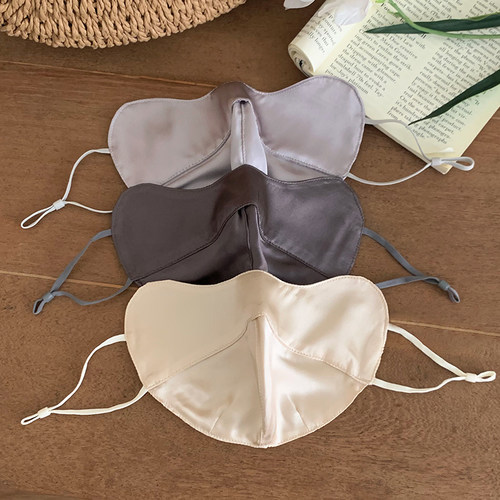 舒敏级100%真丝防晒面罩女夏季