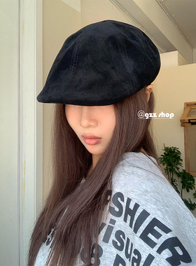 英伦风复古前进帽y2k大头围24ss