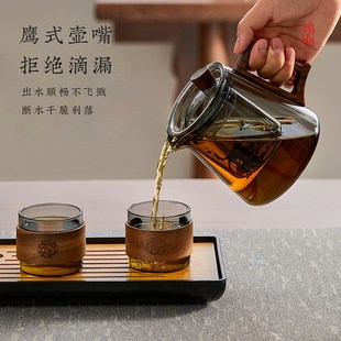 家用耐高加厚温泡茶壶茶水分离大容量泡茶; 优选泡茶壶202l5新款