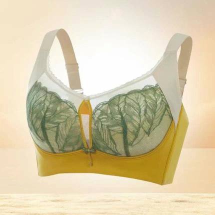 青欣儿2566内衣女大胸显小大码CD夹棉杯调整型收副乳文胸罩