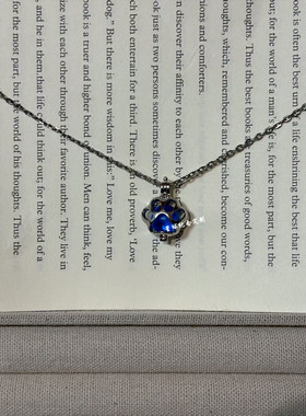 宠物毛发纪念宠物定制项链吊坠手链手串猫咪狗狗骨灰牙齿