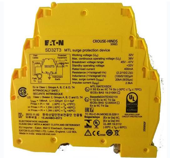 英国MTL浪涌保护器MTL-SD32T3秒发技术支持售后无忧