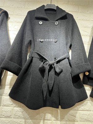 系带倚沸偙娜聚酯针织貂绒中长