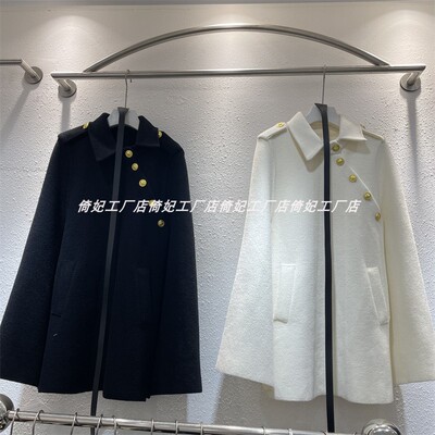 美神披肩斗篷针织双面仿兔绒冬日