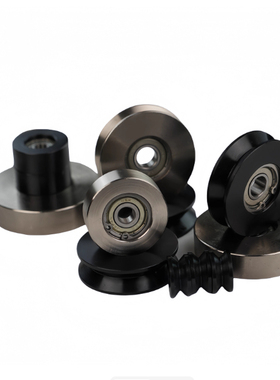 米思米同款VMQG20-3 SMRN60-10A VMRA40-4 VMRB40-7导向滚轮