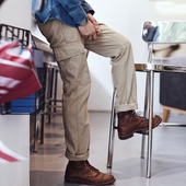 D615休闲裤 长裤 男 沾酱 帆布长裤 复古VINTAGE经典 裤 子男