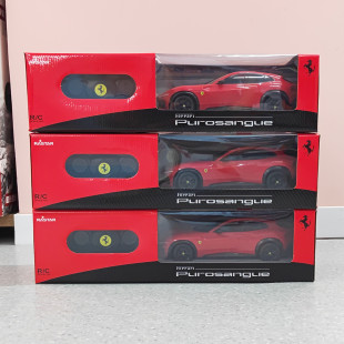 星辉1/24法拉利SUV 纯血马遥控车小男孩子玩具车仿真汽车模型摆件