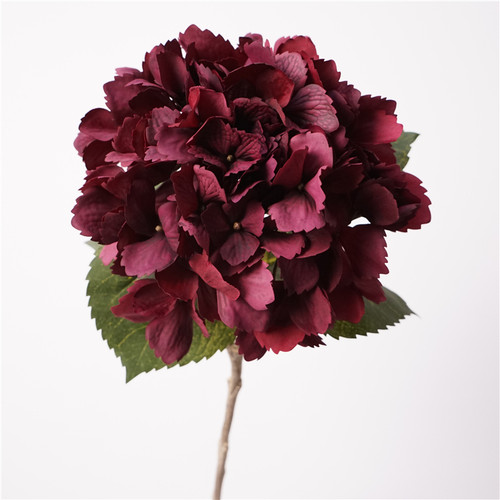 高品质手感保湿魔幻海洋绣球花单枝绣球家居餐桌装饰花艺婚庆假花