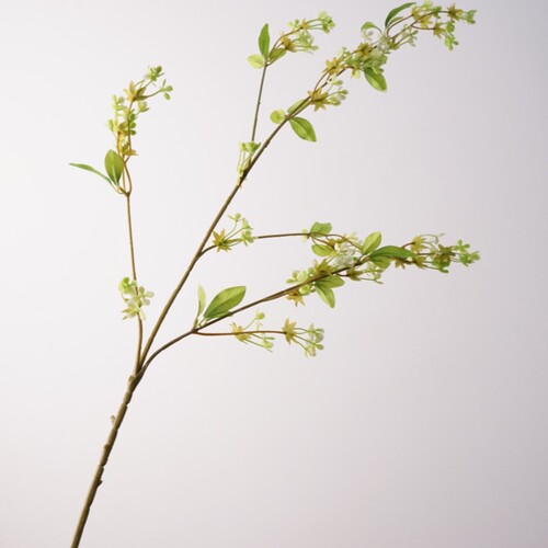 仿真花枝绿叶 丁香花单枝 装饰摆件家居客厅桌面仿真植物