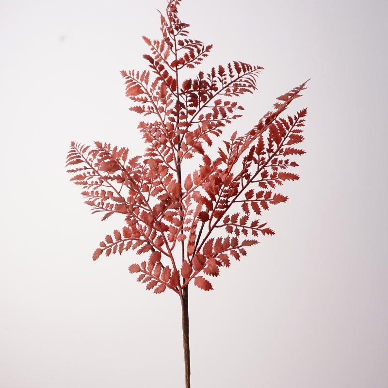 仿真羽毛蕨类植物红子家居装饰摆件北欧风室内假花拍摄道具插花