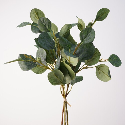 仿真50cm新款尤加利把束家居装饰假花北欧风格室内摆件绿植叶片