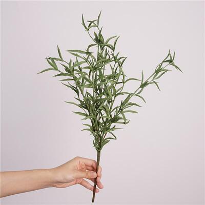 仿真汉帝蕨叶高档简约花间摆件