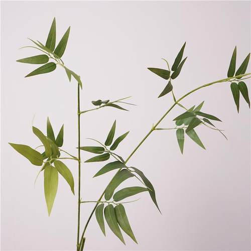 仿真竹叶新中式竹子插花
