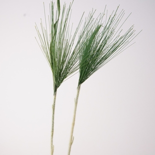 仿真松针喷泉草假花绿植DIY手工制作装饰花材家居摆件拍摄道具