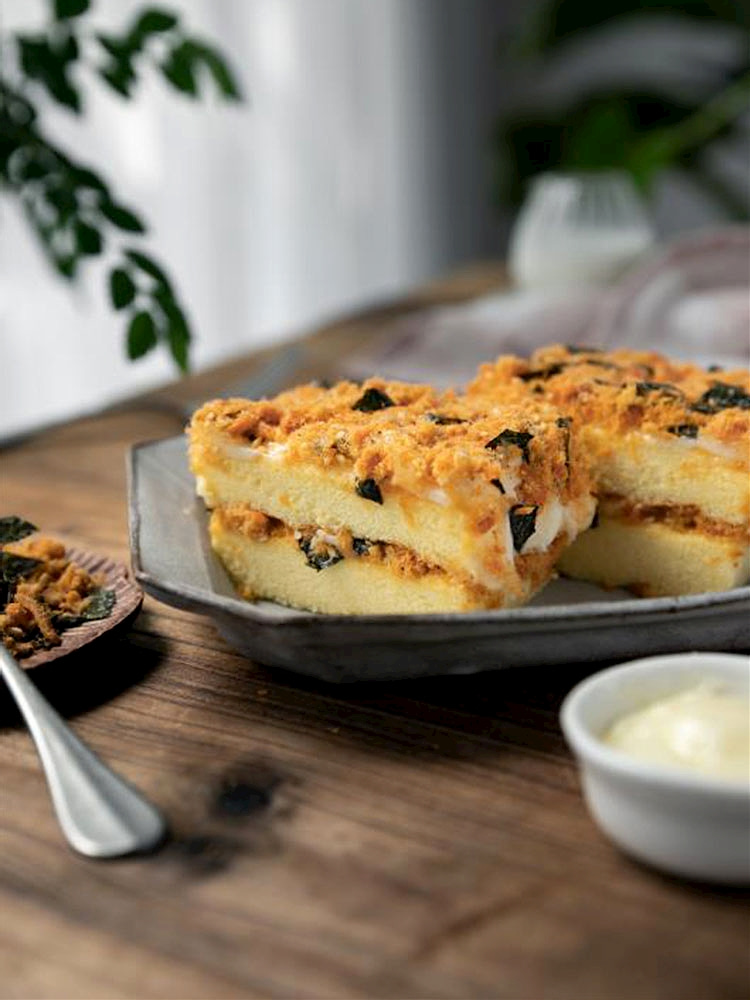 。肉酥松大贝海苔肉松小贝盒子蛋糕营养早餐网红糕点食品吃货大军