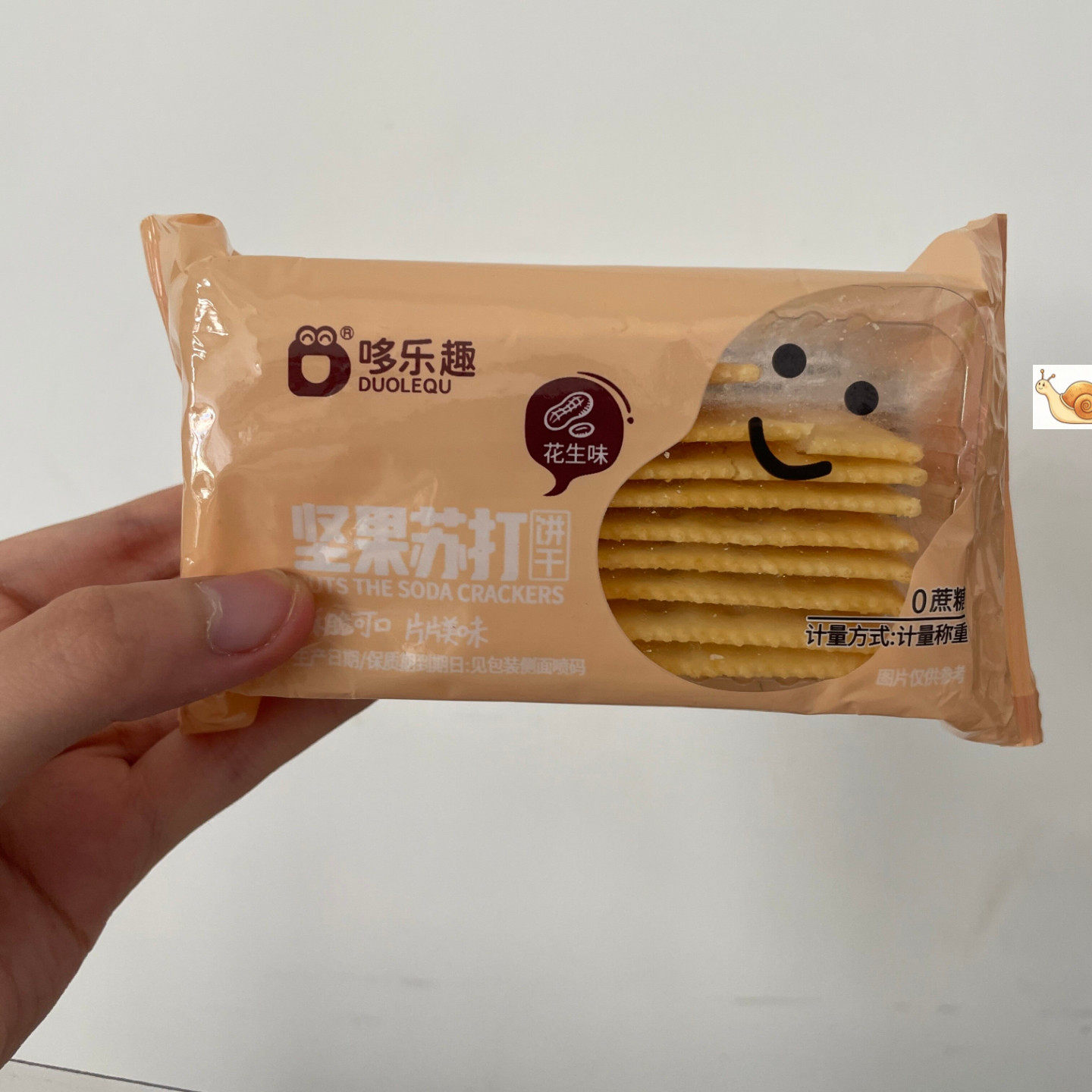 哆乐趣坚果苏打饼干梳打